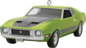 Hal-qxr8157 Hallmark 2023 Ornament - 1973 Mach 1 Green Mustang More Ornaments Here Hal-qxr8157 Hallmark 2023 Ornament - 1973 Mach 1 Green Mustang More Ornaments Here