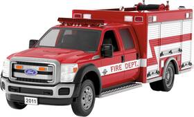 Hal-qxr8164 Hallmark 2024 Ornament - 2011 Ford F-550 Fire Engine Brigade #22 Free Ship