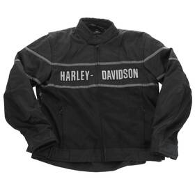 98248-09vm-000m Harley Davidson Classic Cruiser Mesh Jacket Medium