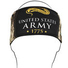 Hb702 Zan Headgear All Weather Headband Us Army Camo Logo