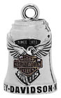 Hdan-z04 Sculpted Anniversary Ride Bell Silver Finish