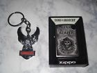 Hdkd103 New Hd Eagle Keychain Sons Of Anarchy Reaper Zippo Lighter