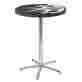 Hdl-12308 Harley-davidson Cafe Table Metallic Flames