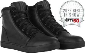 361-99609 Highway 21 Axle Leather Waterproof Shoes 9 Black/black
