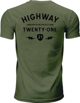 489-1930l Highway 21 Halliwell Tee Lg Green