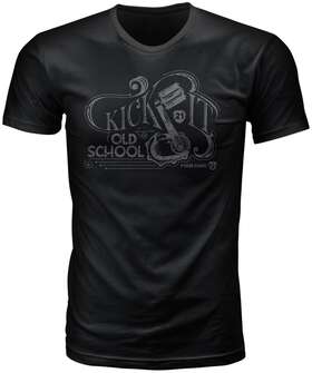 489-2002x Highway 21 Old School T-shirt X-large Black