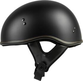77-1101xs Highway 21 .357 Half Helmet Xs Matte Black