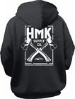 Hm2fzcrob2x Hmk Cross Full-zip Hoodie