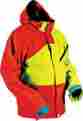 Hm7jhus2ryxl Hmk New Motorcycle Hustler 2 Jacket Xl Red Yellow