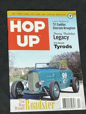 Hop Up 679928293004 Magazine Premiere Issue Winter 1994 Hot Rod Custom Cars Ford Flathead V8