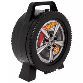 Hl-2449627 Hot Wheels Tire Style Carrying Case Holds Up To 30 Cars Ships Free Usa