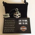 Hrb039 Black Flames Skull Silver Willie Ride Bell Protection