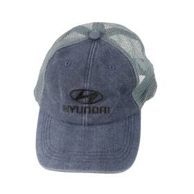 Hy09303103 Hyundai Blue Mesh Logo Cap