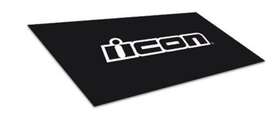 9201-0081 Icon Logo Mat - 31.5 Inch X 78.75 Black