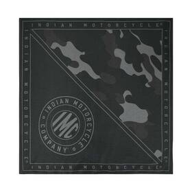 2833206 Indian Motorcycle Camo Bandana Black