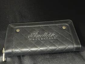 Indian Motorcycle 2868946 Womens Quilted Leather Purse