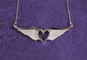 007p Jewelry Pendant Necklace Sterling Silver Flaming Heart Each 007p Jewelry Pendant Necklace Sterling Silver Flaming Heart Each