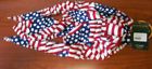 Jw114-00 Riderswraps Riders Wraps Patriotic Wave Cotton Tailed Wrap Jw114-00 Riderswraps Riders Wraps Patriotic Wave Cotton Tailed Wrap