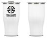 K062-8635-wh27 Kawasaki River Mark Logo Orca White Chaser Tumbler 681565955068