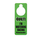 K065-9611-gnns Kawasaki Quiet Im Watching Racing Door Hanger