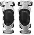 K300 Pod White Red Pair Mens Dirt Bike Knee Brace Mx Protection