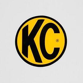 9910 Kc Hilites 6inch Decal #9910 Yellow With Black Logo