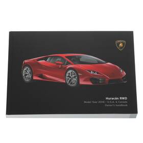 4t8012723ak Lamborghini Genuine Huracan Lp580 Owners Manual Lum 624 2wd Usa