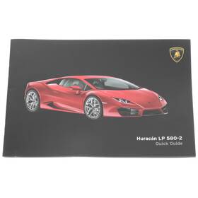 4t8012723gc Lamborghini Huracan Lp 580-2 Quick Guide