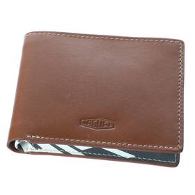 Jglg435bna Landrover Jaguar Brown Leather Wallet