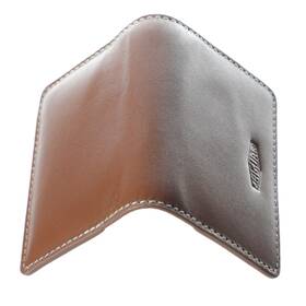 Jglg493bna Landrover Jaguar Brown Leather Card Holder