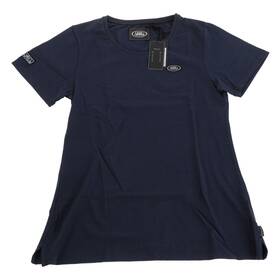 Lbtw135nvn Landrover Land Rover Womens Oval Badge Navy T-shirt Size 18