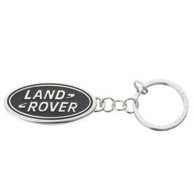 Lgkr515bka Landrover Land Rover Oval Key Ring Black