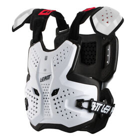 5021400261 Leatt 3.5 Pro White Chest Protector Size Adult