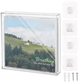 Nz-hh25025us Legrape Cd Display Frame 14.6 13.0 1.6 Cm / 5.74 5.12 0.62 Inch Clear