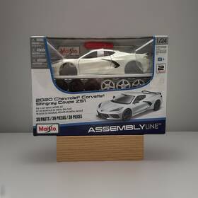 688530 Maisto 2020-2024 C8 Corvette 1 24 Scale Die Cast Assembly Line Model Kit Nib