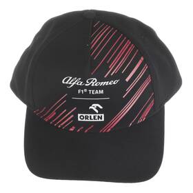 R15c4u Maserati Genuine Alfa Romeo Adjustble Black Cloth F1 Team Hat With Usa Flag Under Rim