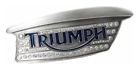 Mbua13213 Triumph Rare Ladies Jewel Tank Belt Buckle Womens Logo