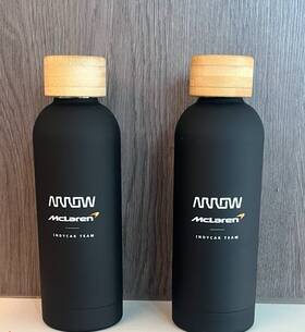 Mclaren 059787808434 2025 Official Arrow Indy Stainless Steel Water Bottle 500ml 17oz Lot 2