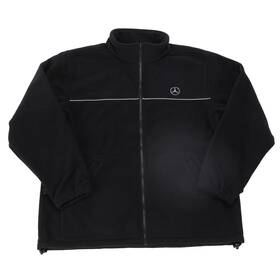 1523121-04 Mercedes Full-zip Polar Fleece Black Xl