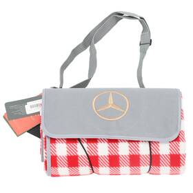 1524331-00 Mercedes Picnic Time Outdoor Blanket Red