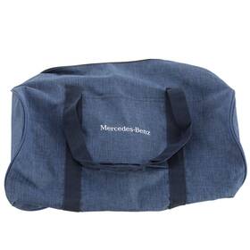 1531048-00 Mercedes 18in Graphite Barrel Duffel Bag Navy