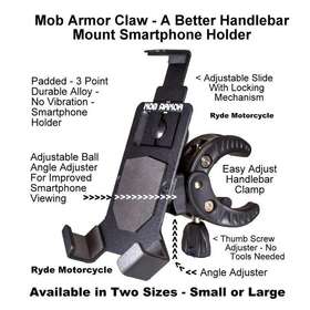 Mobc2 Mob Armor Claw Adjustable Handlebar Mount Motorcycle - Atv Smartphone Holder