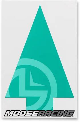 48d8yrpld1 Moose Racing Green White Course Track Marker Arrows 50pk Utv / Sxs
