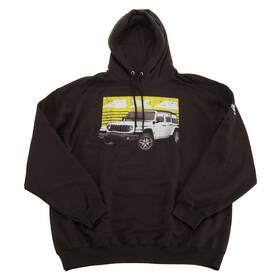 1308.250020.br1.xl Mopar Jeep 4x4 Unisex Hoodie Xl