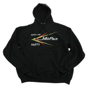 1325.240124.bk1.xl Mopar Unisex Vintage Genuine Parts Hoodie Xl