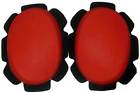 Moto Hard Plastic Knee Sliders Pucks Slider Red New Sumsliderrd