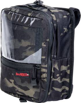 40003blkcamo Moto Pockets Utility Bar Bag 7.5x10.5x3 Black Camo