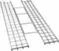 Mudramp4685 Moose Utility Division New Moose-utility Tri-fold Aluminum Ramp Silver 46 W X 85 L