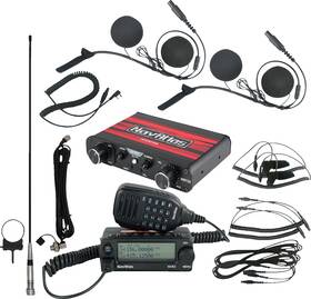 Ni2rih2 Navatlas Intercom/radio And In-helmet Headset Kit Black 2-seat #ni2rih2