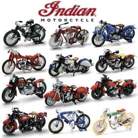 06067 New Ray Toys 1 32 Scale Motorcycle Set Indian 24-pack